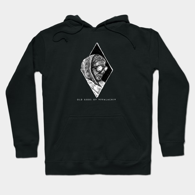 Build Mama a Coffin: Granny White (by @aleks7even) - light text Hoodie by Old Gods of Appalachia
